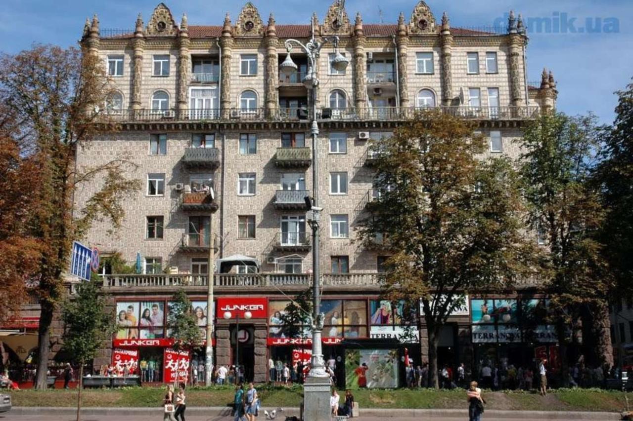 Квартира На Крещатике Kiev Dış mekan fotoğraf